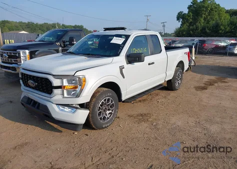 2021 Ford F-150 Xl z USA, uszkodzony, nr VIN 1FTEX1EP4MKD97560